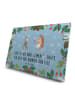 Mr. & Mrs. Panda Tee Adventskalender Hase Igel mit Spruch in Eisblau