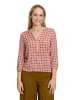 CARTOON Casual-Bluse mit Muster in Cream/Rosé