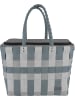 normani normani Flechtkorb mit großer Kühltasche in Grey Shadow