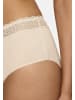 Triumph Midi Slip Feel of Modal in Schwarz / creme