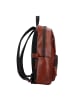 The Bridge Damiano Rucksack Leder 39 cm Laptopfach in marrone