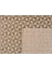 KADIMA DESIGN Teppich Outdoor Waschbar Kariert LERMOOS Strapazierfähig OEKO-TEX in Beige