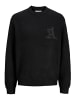 Jack & Jones Strickpullover in Black