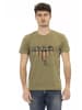 Trussardi Action Grün Baumwolle Herren T-Shirt