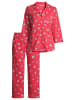 hajo Schlafanzug Premium Cotton in Rot