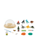 Wisam® DIY-Dinosaurier-Terrarium-Kreativset mit Kuppel-Nachtlicht