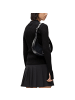 Karl Lagerfeld Schwarz Viskose Langarmshirt