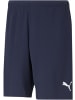 Puma Sporthose "TeamRISE Short" in Blau