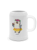 Mr. & Mrs. Panda Humpen Pinguin Kokosnuss ohne Spruch in Weiß