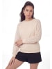 mimo Women Sweatshirt in BEIGE GREY