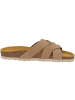 Palado Pantoletten Torna Premium Leather in Beige