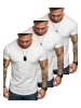 Amaci&Sons 3er-Pack T-Shirts 3. TACOMA in (3x Weiß)