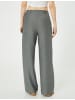 KOTON Hose in Grau Gestreift