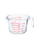 relaxdays Glas-Messbecher in Transparent - 250 ml