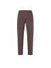 MAC HOSEN Stoffhose Chino turn up in schoko