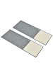 Pawhut Kratzmatte Grau 130L x 45B x 3T cm