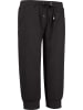 Erwin Müller Sweat Caprihose in schwarz