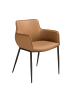 Angel Cerdá Stuhl 4177 in Braun/Schwarz – (B)62 x (H)81 x (T)58 cm
