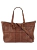 Samantha Look Shopper echt Leder in cognac