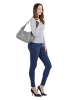 Samantha Look Shopper echt Leder in grau