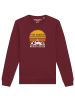 wat? Apparel Sweatshirt Mehr Wandern in Weinrot