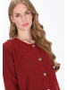 DreiMaster Women Cardigan in wine red