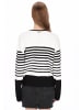 DreiMaster Vintage Women Cardigan in offwhite black