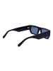 CALVIN KLEIN JEANS Unisex Sonnenbrille Rechtwinklig Blau
