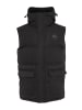 Threadbare Steppweste THB Jacket Gilet Athletic in Schwarz