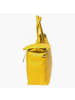 Florence Florence Shopper, Schultertasche Leder gelb ca. 30cm