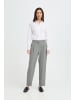 ICHI Hose IHFAVA Slim fit in Grey melange