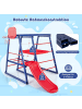 COSTWAY Klettergerüst Outdoor 7 in 1 150x142x146cm in Blau