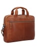 The Chesterfield Brand Wax Pull Up Aktentasche Leder 40 cm Laptopfach cognac
