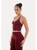 SMILODOX Sport Top Theda in Bordeaux