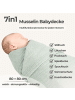 nordic coast company  Musselindecke, Puckdecke, Einschlagdecke, Babydecke Musselin, atmungsaktiv