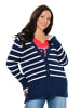 Ulla Popken Strickjacke in tintenblau