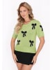 faina Women Sweater in green