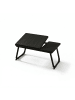 relaxdays Laptoptisch in Schwarz