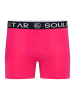 SOUL STAR Boxershorts - MUBOXER5 in Turq_Pink_Lime