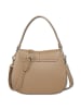 Toscanto Leder Umhängetasche Toscanto Tasche taupe, beige ca. 27cm