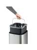 Durable Abfalleimer No Touch 35 L Edelstahl rechteckig 305x690x305mm