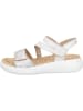 remonte Klassische Sandaletten in offwhite-gold/porzellan