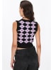 myMo ROCKS Vest in black lilac