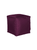 Linke Licardo Sitzwürfel Nylon in aubergine