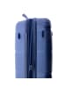 Gladiator 0800 4 Rollen Trolley 76 cm mit Dehnfalte in blue