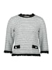 BETTY & CO Pullover in ecru schwarz - 0001