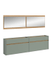 ebuy24 Garderobenmöbel Drive (4-teilig) Staubgrün 192 x 32 cm