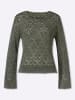 Heine Pullover in oliv