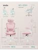 SONGMICS Bürostuhl Kime in Rosa - (B)62.4 x (H)127.4 x (T)62 cm