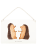 Mr. & Mrs. Panda wandtafel Igel Liebe ohne Spruch in Weiß